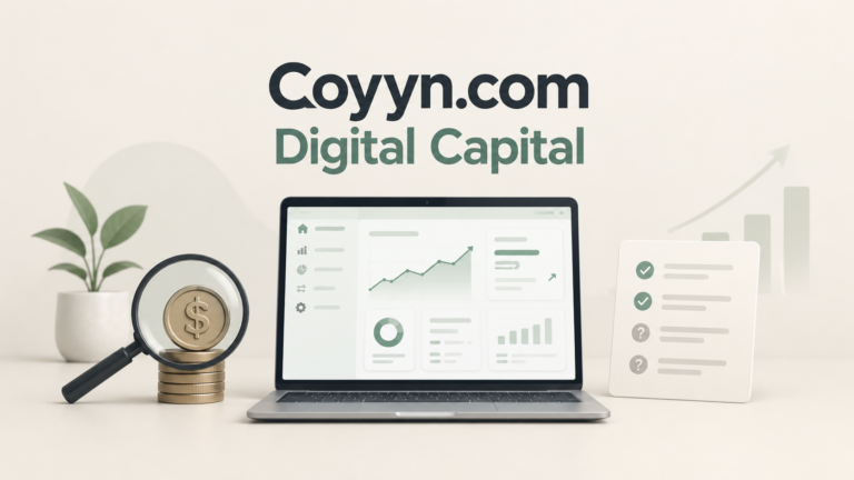 Coyyn.com Digital Capital: What Can Be Verified Coyyn.com Digital Capital