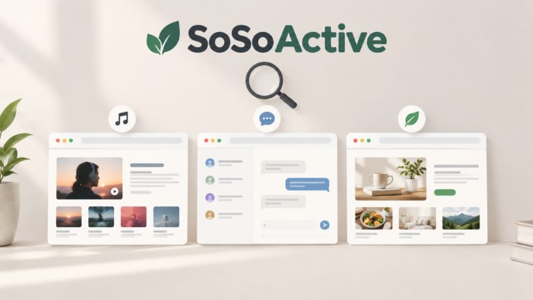 SoSoActive: What It Is and Why the Descriptions Differ SoSoActive